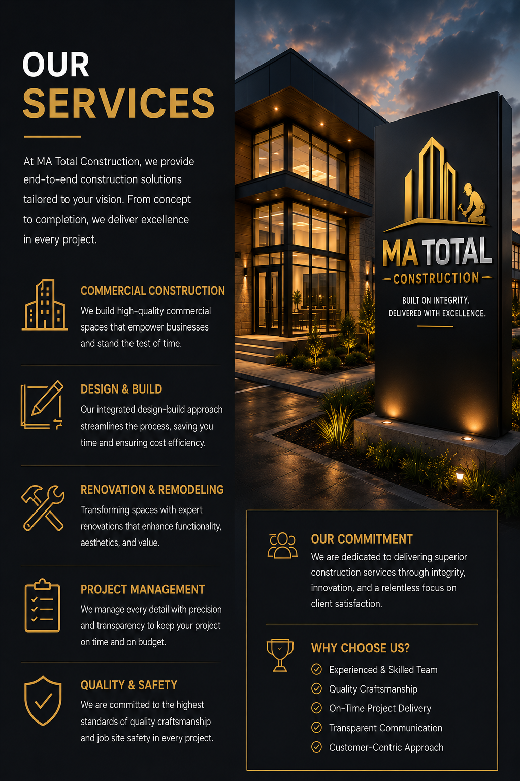 Services | Total Construction